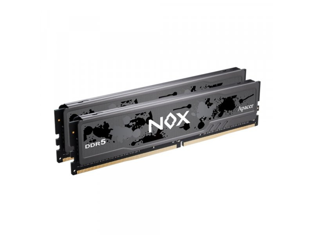 Оперативная память Apacer Nox AH5U32G56C522MBAA-2, DDR5 2х 32ГБ 5600 МГц, DIMM, RTL