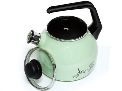 Чайник 3л со свистком "Maestro" (салатовый)