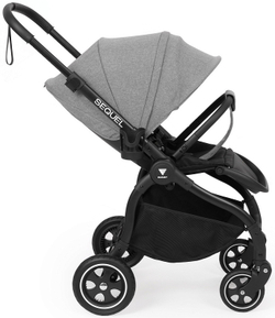 Детская прогулочная коляска Emmet Sequel SQL-03 Серый / (Gray)