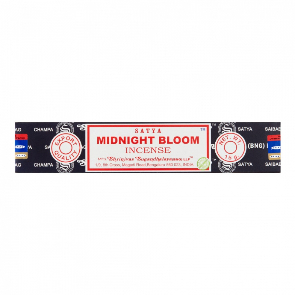 SATYA Midnight Bloom Incense Благовоние Полуночный Цветок 15г