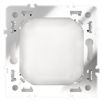 Заглушка VOLTUM S70 с суппортом, (белый глянцевый)