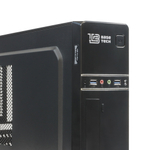 Корпус BaseTech SL-01, БП:400W, mATX, чёрный, 2xUSB3 (BT-SL01B-400W)