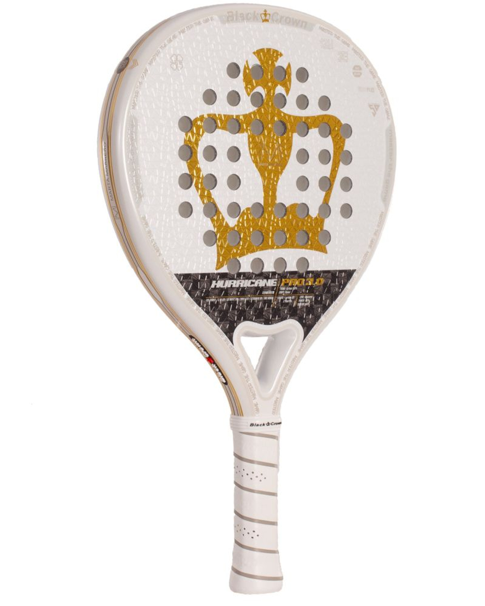 Ракетка для падел тенниса Black Crown Hurricane Pro 3.0