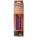 Свеча витая крупный виток (4 шт.) Французская ваниль