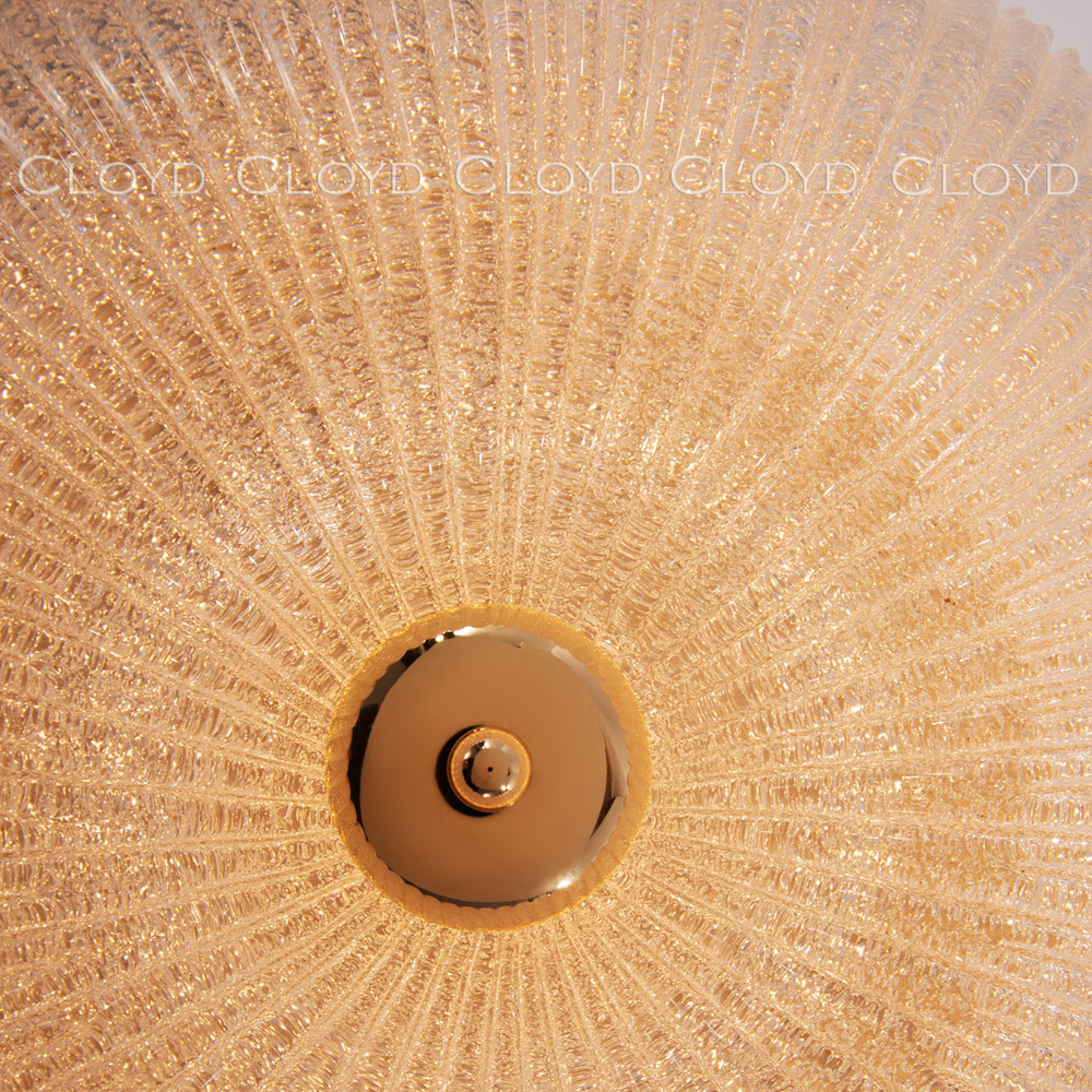 Потолочный светильник Cloyd MANIOCA-A FM1 / Ø60 см - золото (арт.11041)