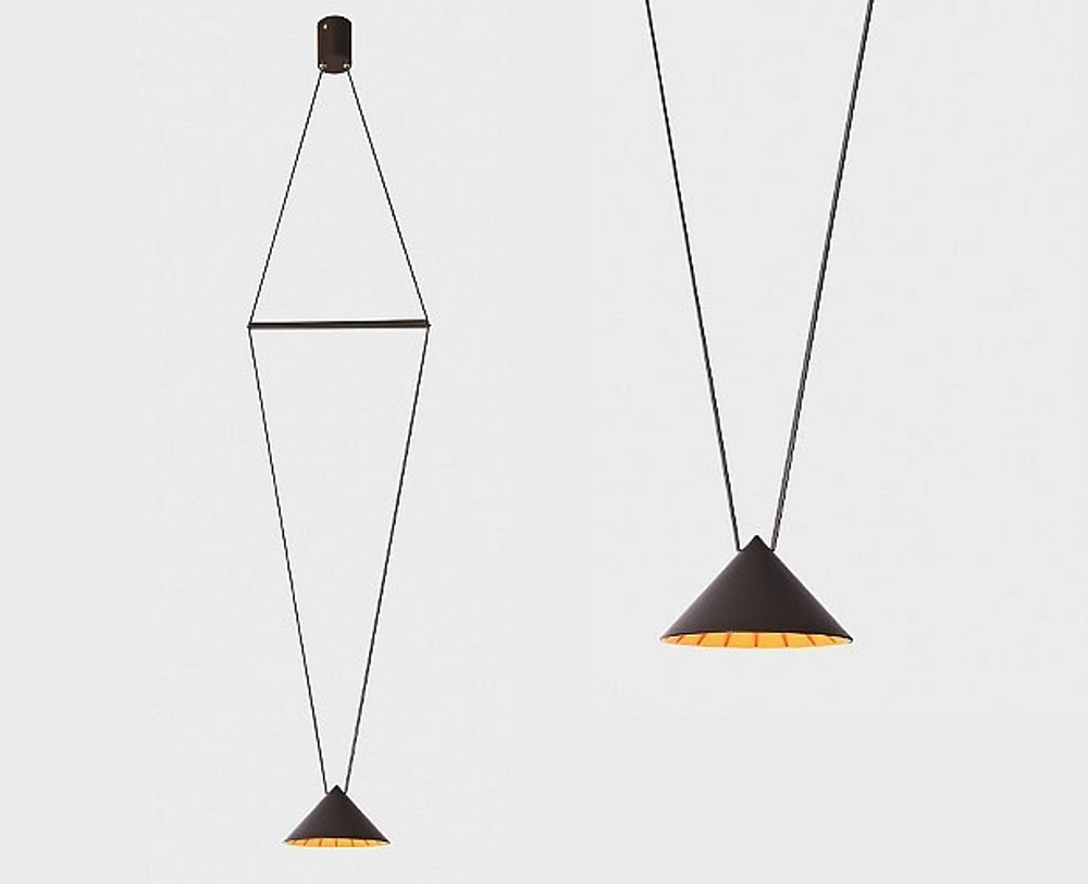 Подвесной светильник Italline IT03-1429 IT03-1430 black/orange