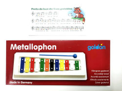 Металлофон для детей GOLDON 12 нот