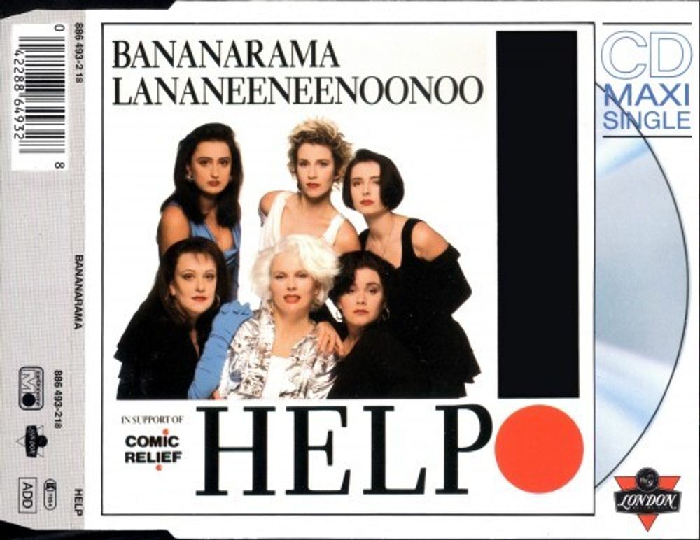 CD: Bananarama, Lananeeneenoonoo — «Help» (1989)