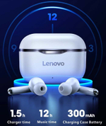 Беспроводные наушники Lenovo LivePods LP1 черные