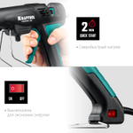KRAFTOOL Industrial 400, d 11 - 12 мм, 50 г/мин, 130 - 230°C, электрический термоклеевой пистолет (06843-300-12)