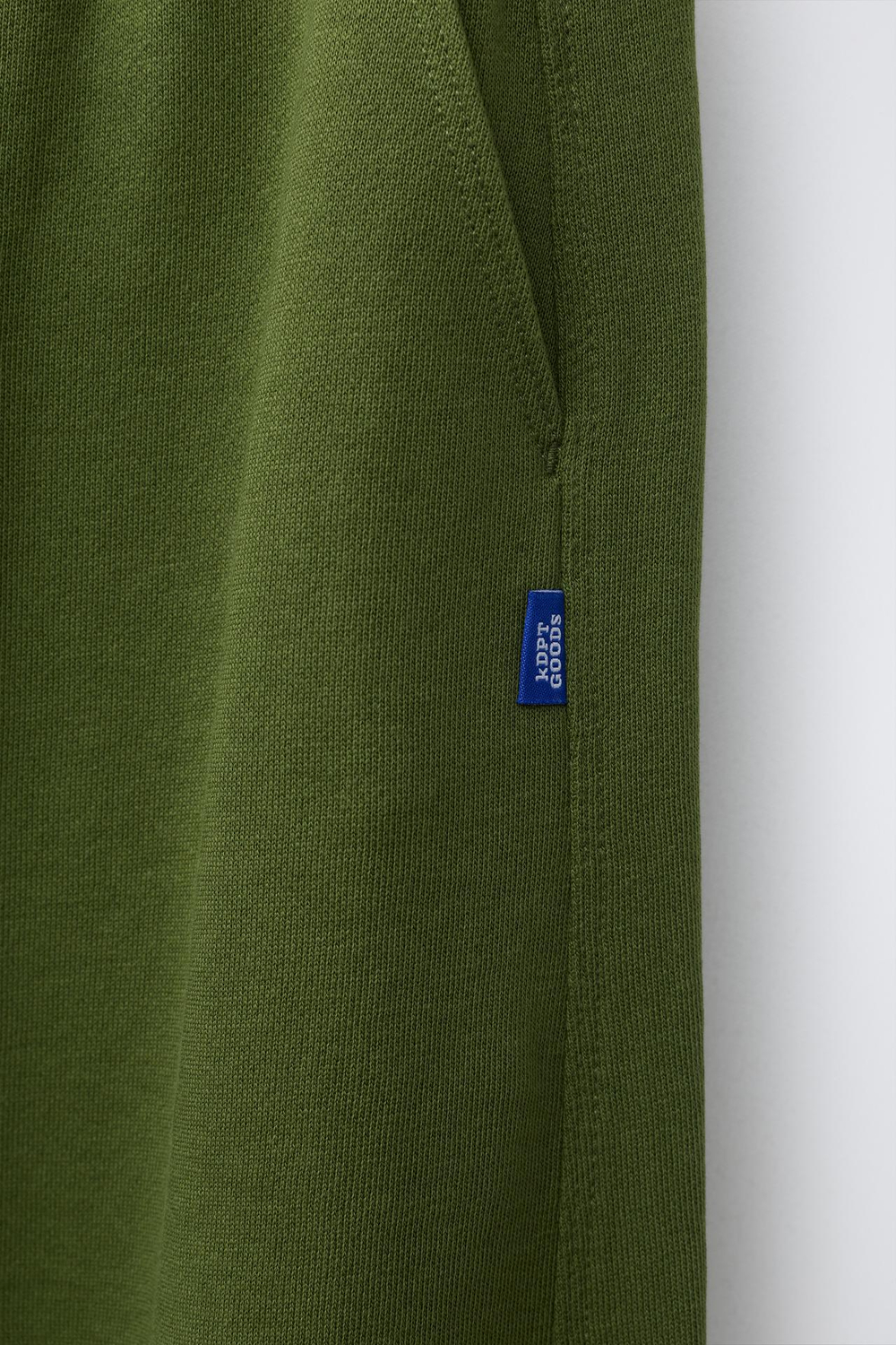 ZARA БРЮКИ BARREL ИЗ ФУТЕРА, ЗЕЛЕНЫЙ