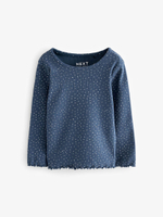 Лонгслив для девочки Next 409-072, 5 шт., Розовый, Красный, Синий