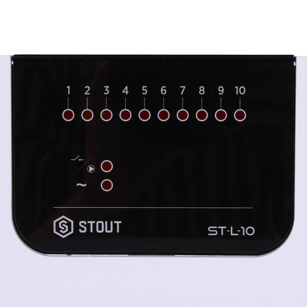 STOUT  Проводной контроллер термостатических клапанов L-10