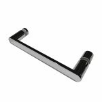 Душевой уголок ABBER Zart AG08120-S91 стекло прозрачное/профиль хром