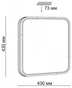 Накладной светильник Sonex Orso 3059/DL