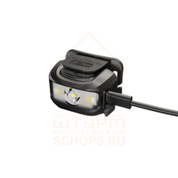 Фонарь налобный Nitecore NU35, Black