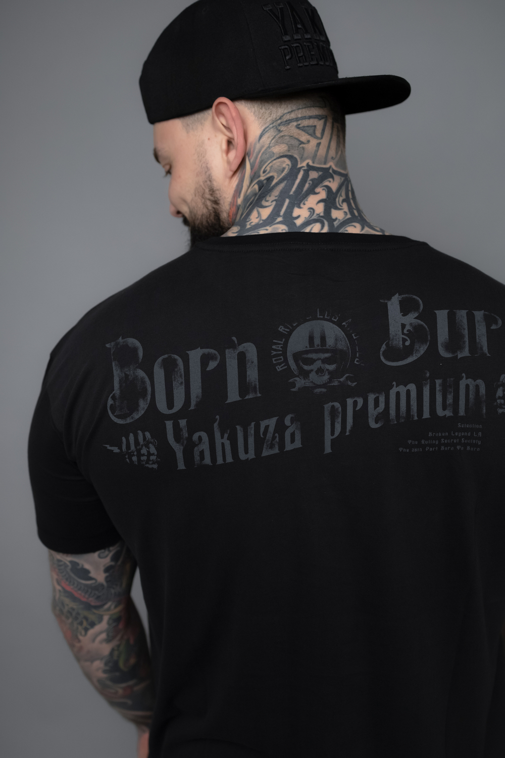 Футболка черная Yakuza Premium 3806