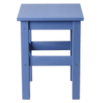 Табурет деревянный Одвар 33х33 см из массива сосны, синий