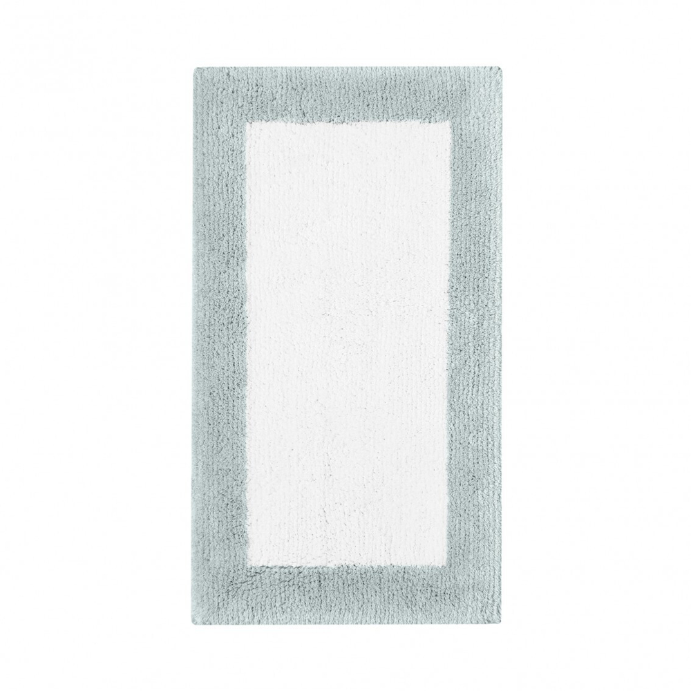 Коврик для ванной Graccioza Bicolore White/Seamist (70 x 120 см)