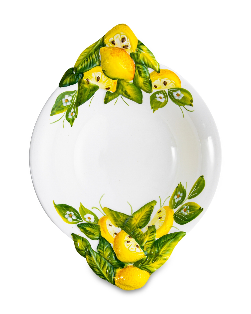 Салатник 21х21х7см Edelweiss Лимоны и цветы