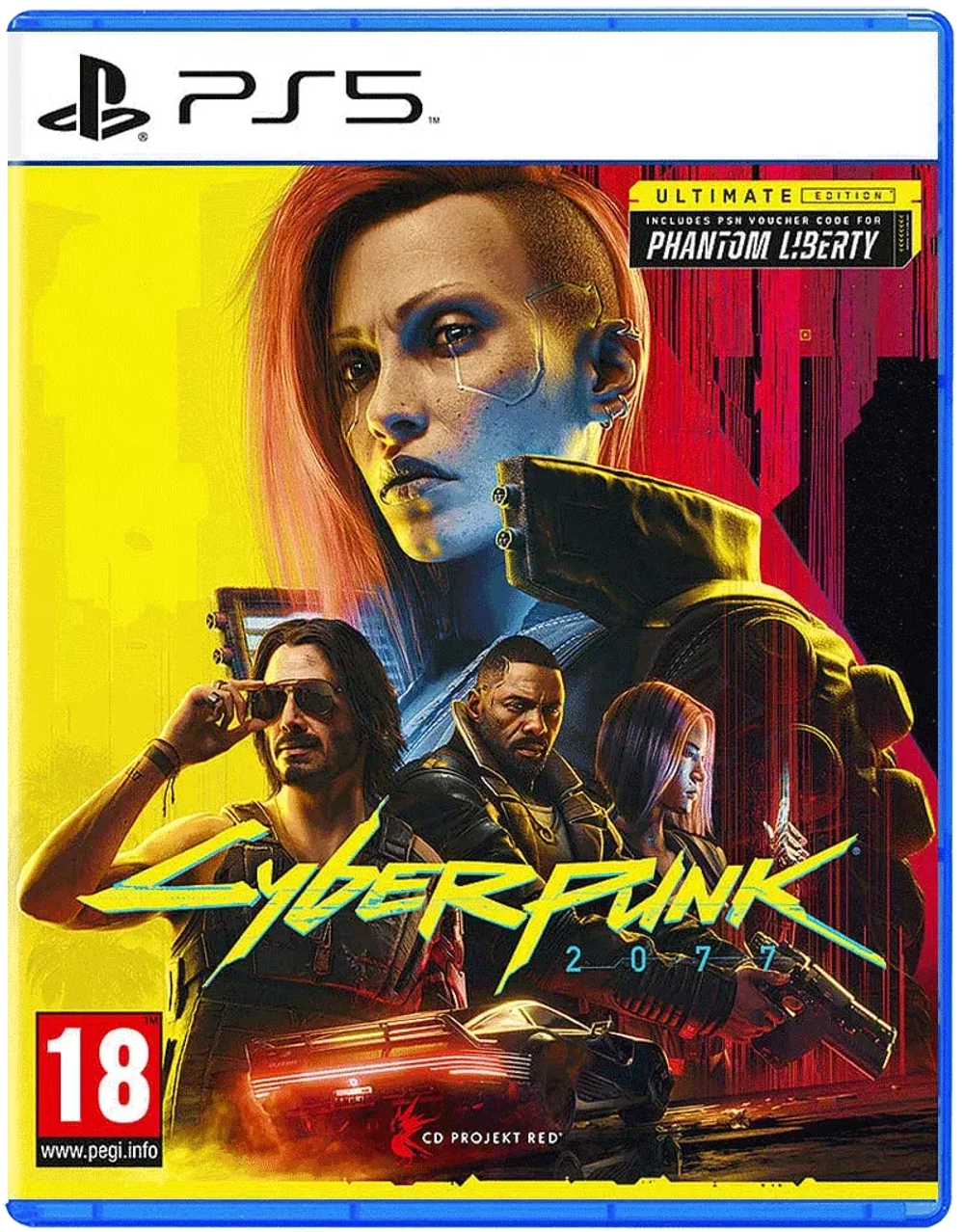 Игра Cyberpunk 2077 Ultimate Edition (PS5, полностью на русском)