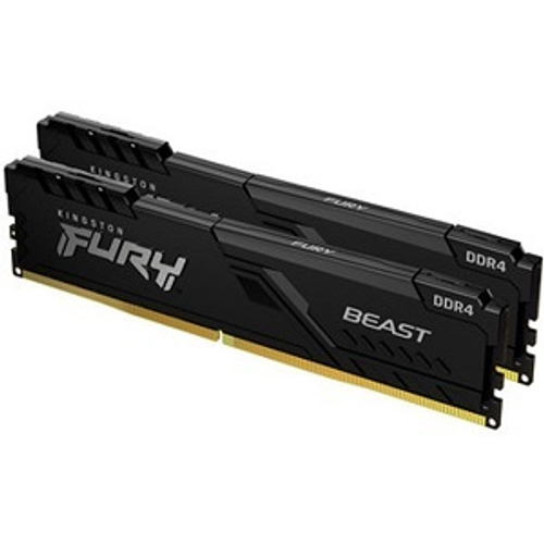 Модуль памяти DIMM DDR4 32Gb, 3200Mhz, 2x16GB, Kingston FURY Beast (KF432C16BB1K2/32)