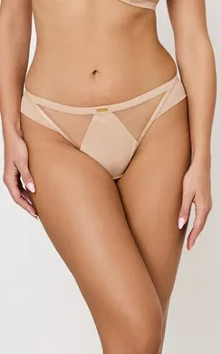 HOLLY BEIGE Mini Трусы бразильяно