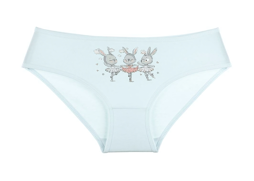 Трусы для девочек 415044 р.104 (4-5 лет) в ассорт. (Donella), 1 шт.