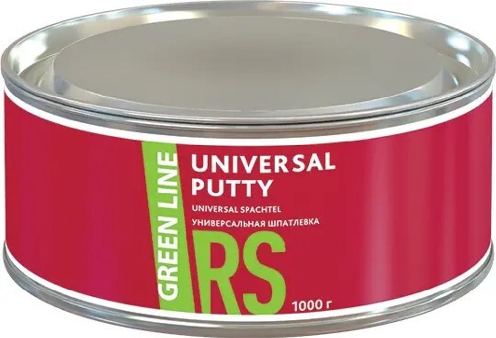 Шпатлевка Universal Putty 1 кг универсальная (GREEN LINE)
