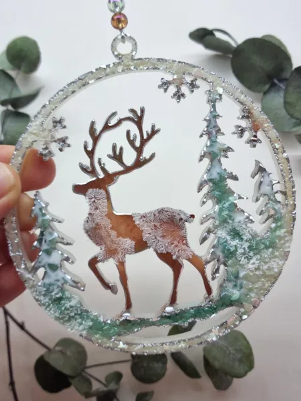 Краска Ice Frost Magic , эффект "иней", 18 мл