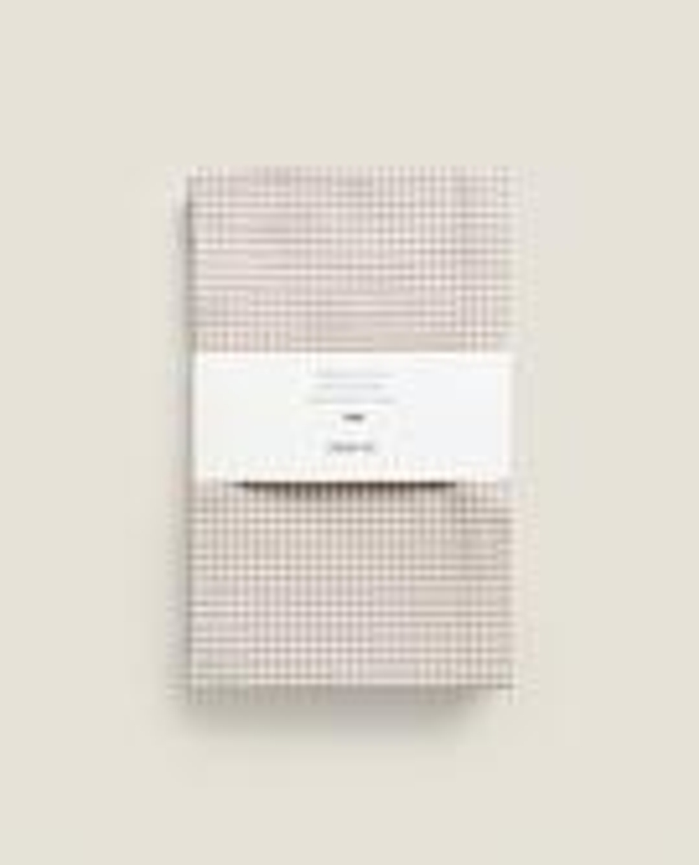 ZARA HOME НАБОР КУХОННЫХ ПОЛОТЕНЕЦ С ТКАНЫМ УЗОРОМ (НАБОР ИЗ 3 ШТ.), БЕЖЕВЫЙ