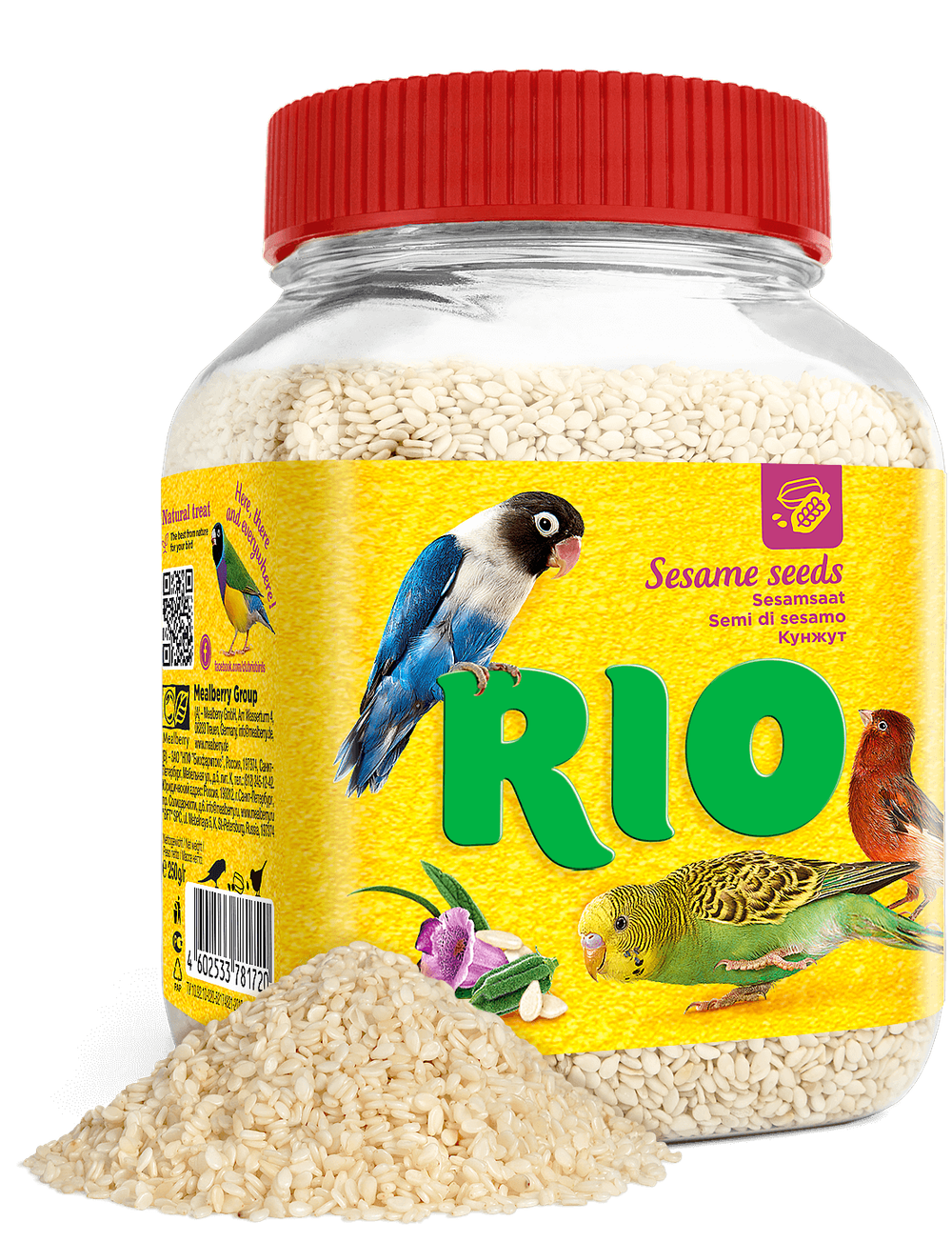 Кунжут. Лакомство для всех видов птиц RIO