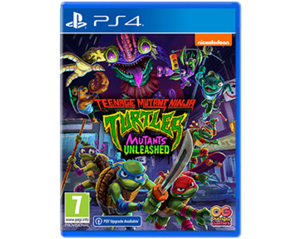 Teenage Mutant Ninja Turtles: Mutants Unleashed (PS4) NEW