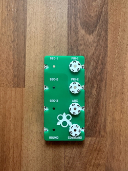 Big Counters Fraction Design. Light green