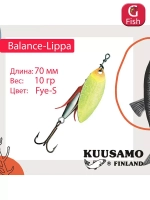Блесна для рыбалки Balance-Lippa 70 мм вертушка 10 г