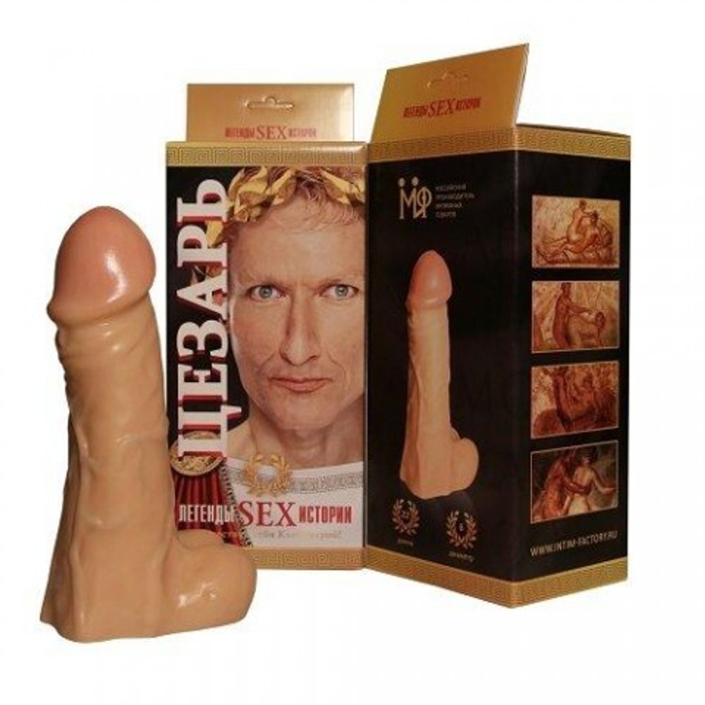 Фаллоимитатор Джага-Джага Цезарь, 23×6,5 см