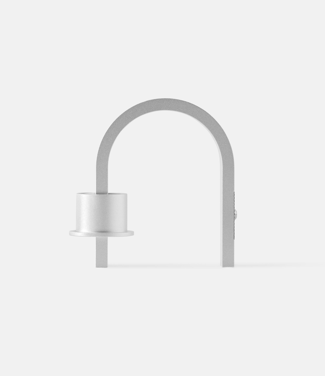 Andhand Hoop tape dispenser Silver Lustre — держатель для скотча из аллюминия