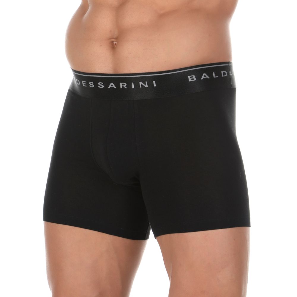 Мужские трусы боксеры набор из 2 штук черные BALDESSARINI 90038/6064 930
