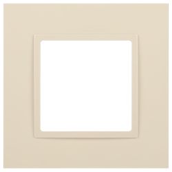 Рамка для розеток и выключателей ЭРА Elegance 14-5011-02 Classic, на 1 пост, сл.кость