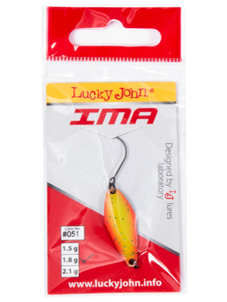 Блесна колеб. Lucky John TR IMA длин.29мм/01.8г 051