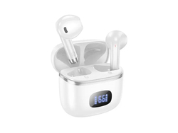 Беспроводные наушники Hoco EQ1 (TWS, с дисплеем, вкладыши) Белый
