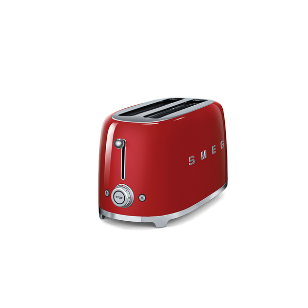 Тостер Smeg Стиль 50-х годов для 4 тостов красный