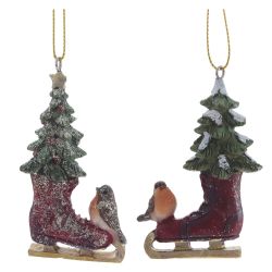 GAEM Изделие декоративное подвесное "Конек", L4,5 W3,5 H8 см, 2в.