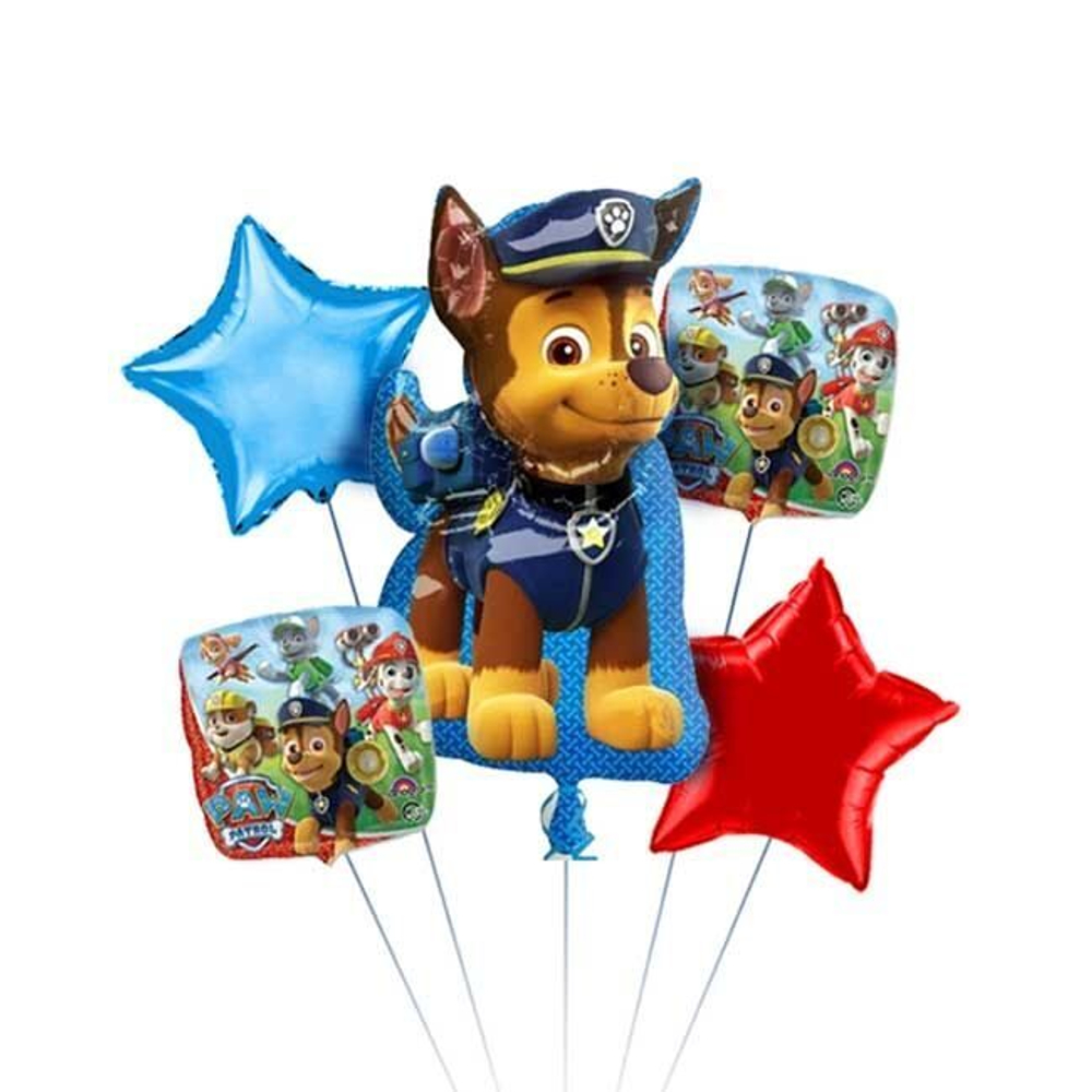 Композиция из воздушных шаров "Щенячий патруль"