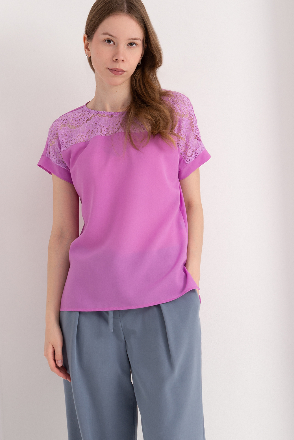 Блузка женская 3256зпа, Крокус #84К093256зп