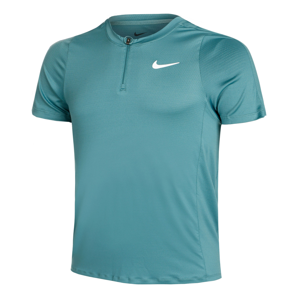 Мужское теннисное поло Nike Dri-Fit Advantage Court Polo Men - Turquoise