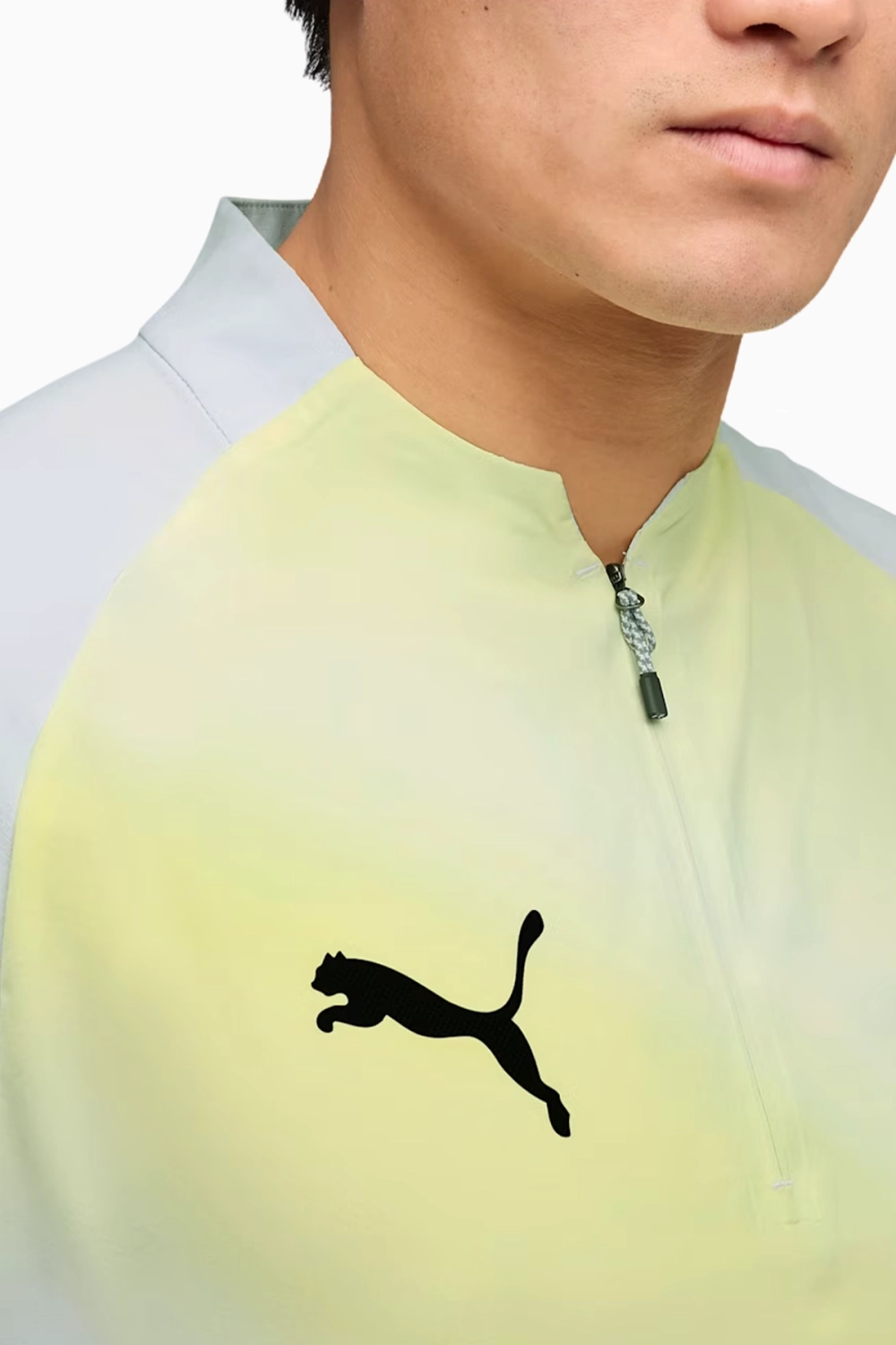 Кофта Puma Individual Lightspeed Ultimate 1/4 Zip - белый