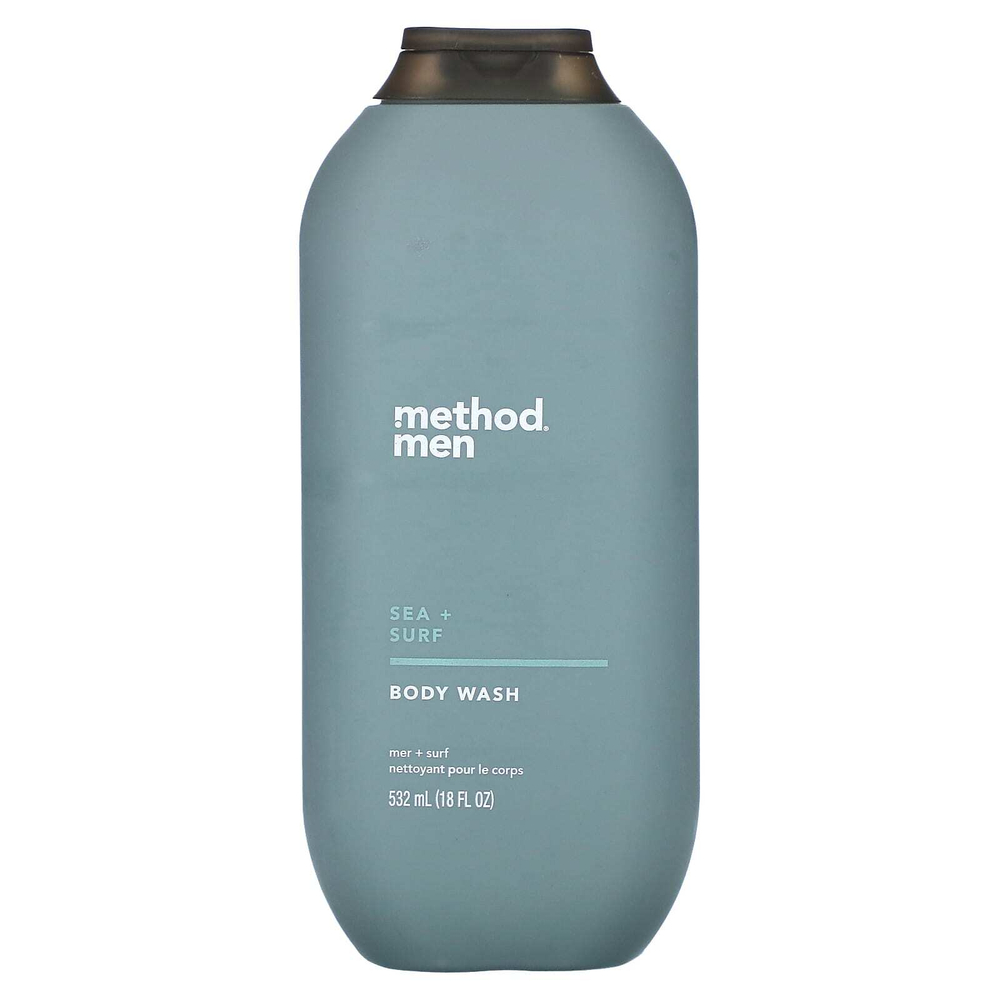 Method, Для мужчин, гель для душа, море и серфинг, 532 мл (18 жидк. унц.)