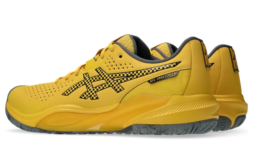 Теннисные кроссовки Asics Gel-Challenger 15 - saffron/steel grey