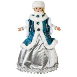 GAEM Снегурочка с ёмкостью для конфет, L20 W14 H45 см